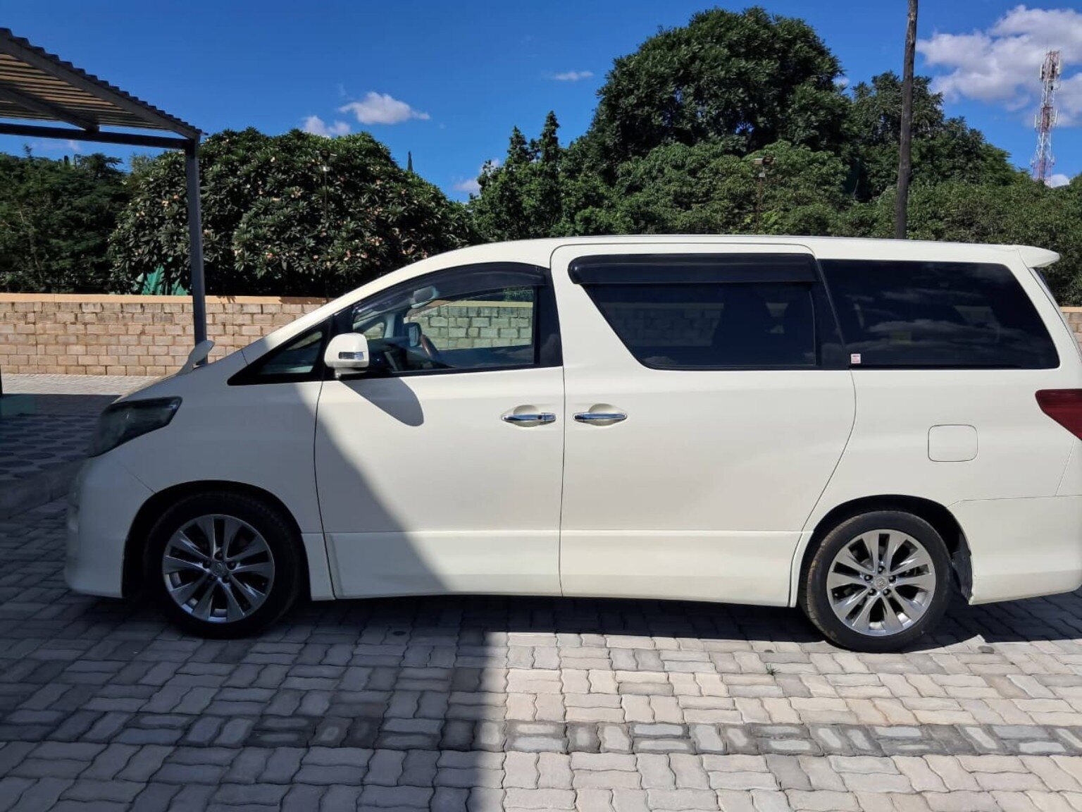 Holiday Shuttle Services passenger minibus side view