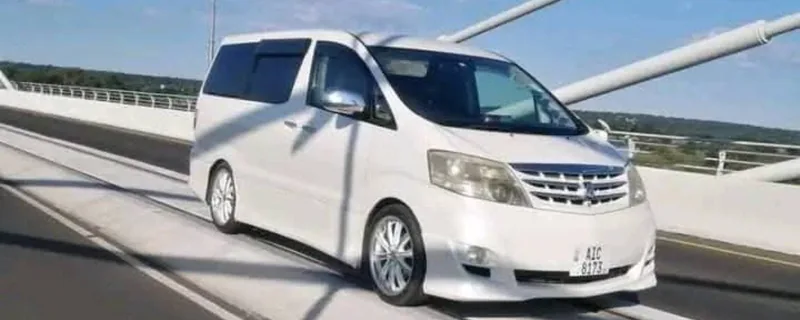 Holiday Shuttle vehicle travelling across a bridge